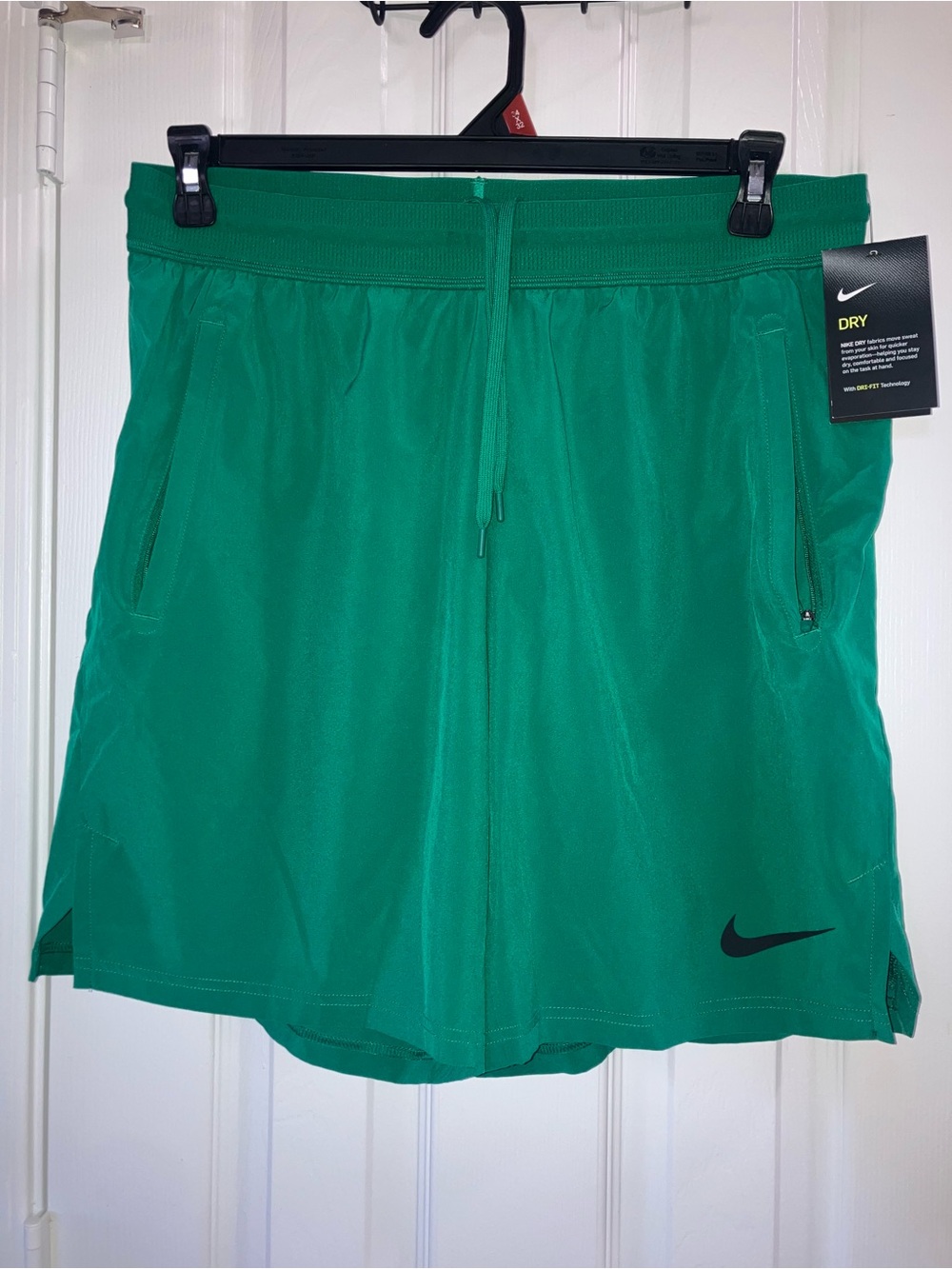 NWT Nike Men's L Dri-FIT Emerald Green Athletic Shorts